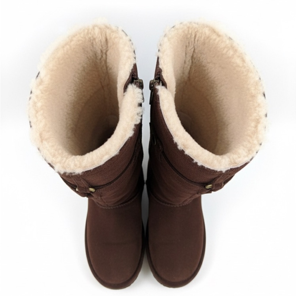 UGG Dark Brown Winter Boots - Picture 5 of 7